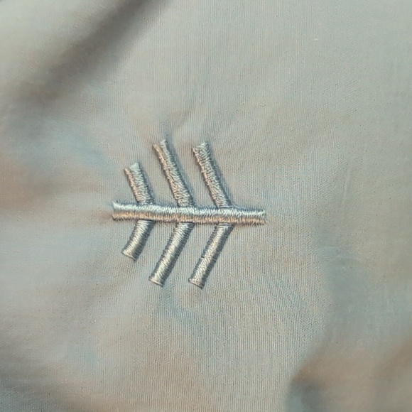 Coolibar Blue 1/4 Snap Hoodie Sun Protection Vented Long Sleeve Size Small - Picture 3 of 11